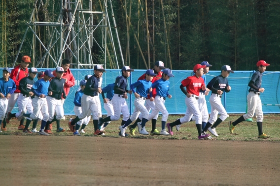 ６年生 習志野ボーイズの体験練習会に参加