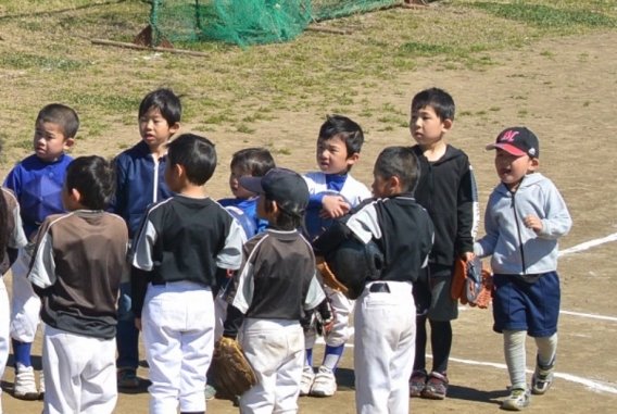 3人のおともだちが体験に