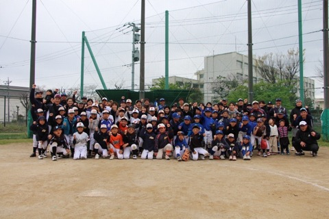 【ジュニア】ティーボール交流試合