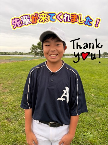 【Aチーム】先輩が来てくれました！