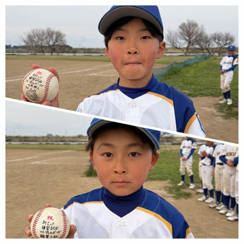 【Aチーム】練習試合vs.流山ボーイズ