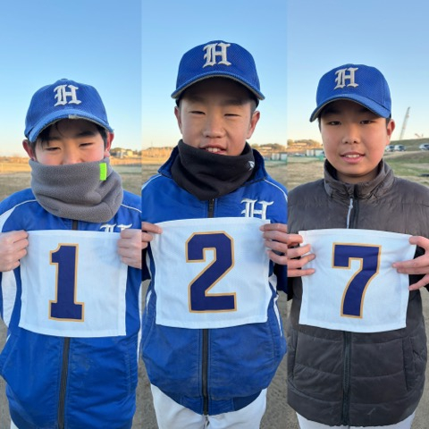 【Aチーム】6年生にとって最後の背番号受け渡しが行われました