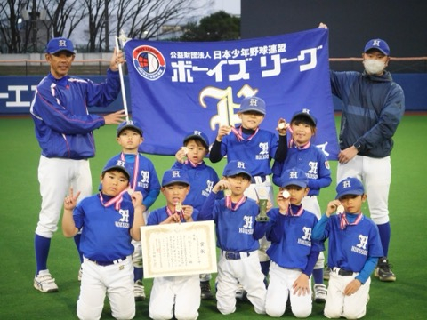 【ジュニア】第６回大田区長杯Tボール大会